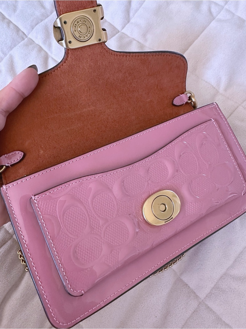 Coach Tabby Chain Clutch **RARE** - Picture 5 of 8